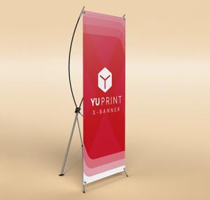 X-banner económico YUPRINT para publicidad portátil y económica