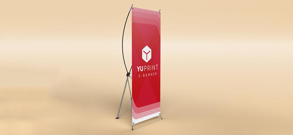 X-banner económico YUPRINT para publicidad portátil y económica